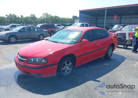 2003 Chevrolet Impala Ls из США, поврежденный, VIN 2G1WH52K239309552